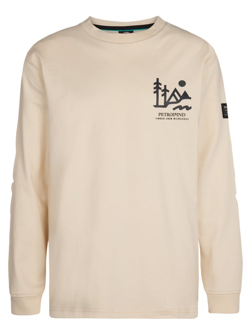 Petrol Industries - Jongens Logo T-shirt Black Hills - Geel - Image 1