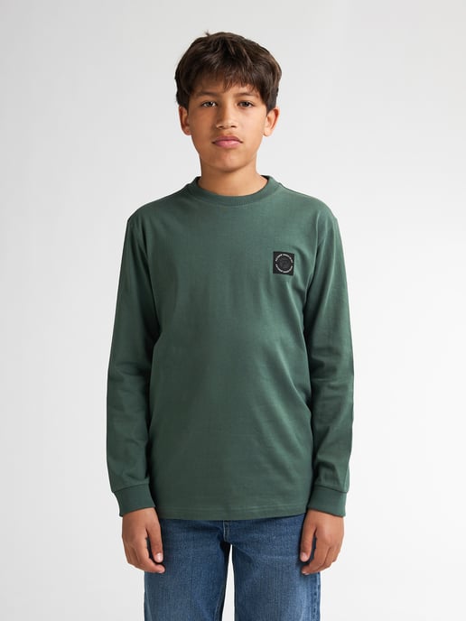Petrol Industries - Jongens Logo T-shirt Great Smoky - Groen - Image 3