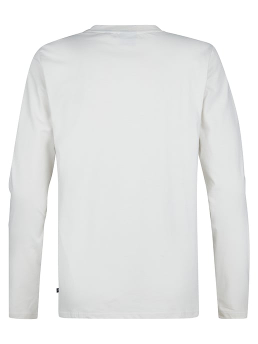 Petrol Industries - Heren Ronde Hals Sweater Pierre - Wit - Image 2