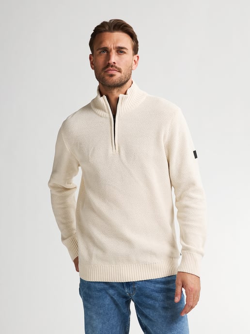 Petrol Industries - Heren Half-Zip Trui Ashland - Geel - Image 3