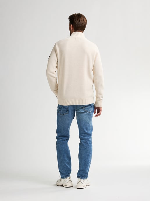 Petrol Industries - Heren Half-Zip Trui Ashland - Geel - Image 5