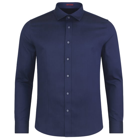 Ted Baker Crotone Mens Navy Herring Shirt - Image 1