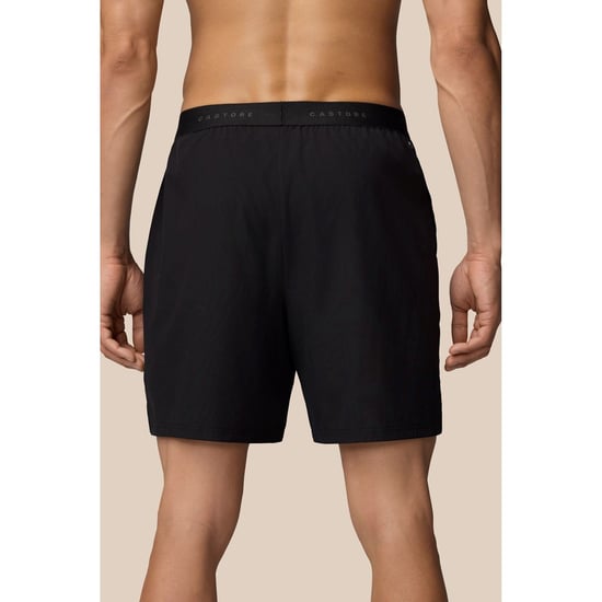 Castore Branded Elastic Shorts Polyester Men's Black Knee-Length Shorts - Image 2