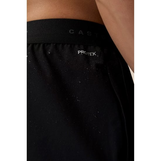 Castore Branded Elastic Shorts Polyester Men's Black Knee-Length Shorts - Image 6