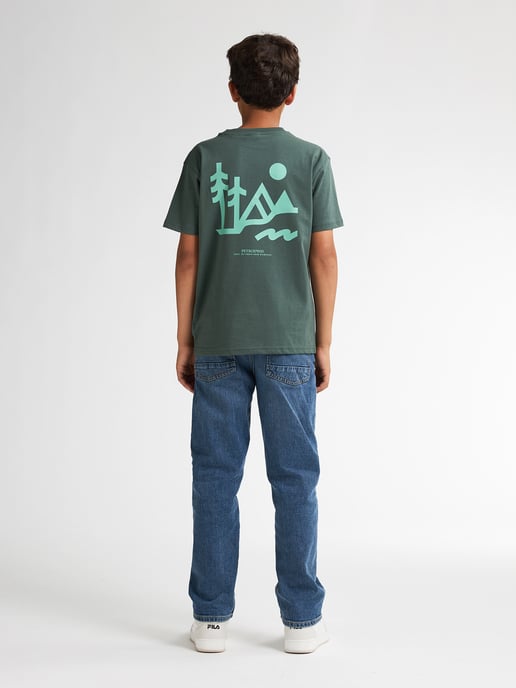 Petrol Industries - Jongens Backprint T-shirt Tetons - Groen - Image 6