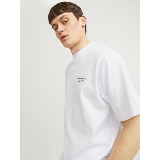 Jack & Jones Chad Branding Bomull Herr Vit - Image 3