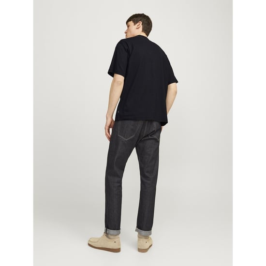 Jack & Jones Chad Branding Bomull Herr Svart - Image 2