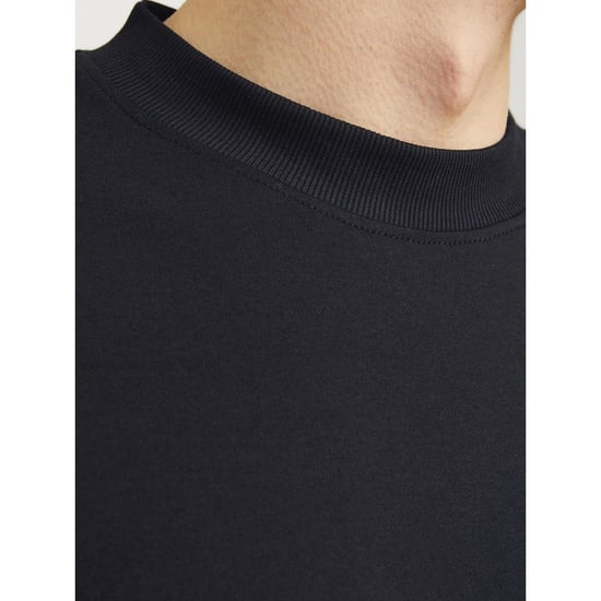 Jack & Jones Chad Branding Bomull Herr Svart - Image 5