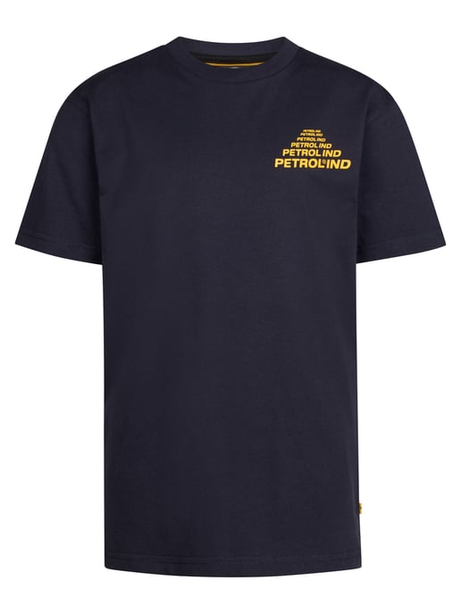 Petrol Industries - Jongens Backprint T-shirt Great Divide - Blauw - Image 1