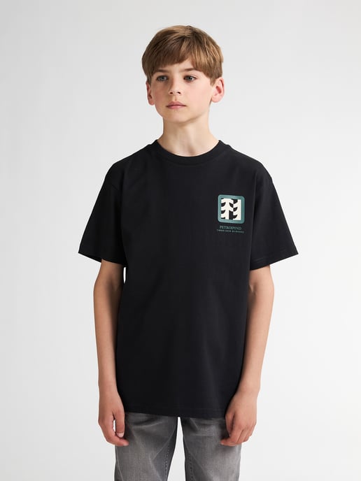 Petrol Industries - Jongens Logo T-shirt Rockies - Zwart - Image 3