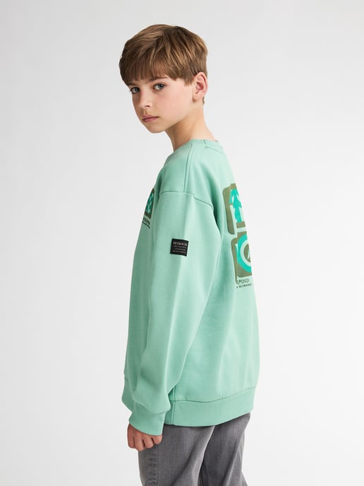 Petrol Industries - Jongens Backprint Sweater Pocono - Blauw - Image 4