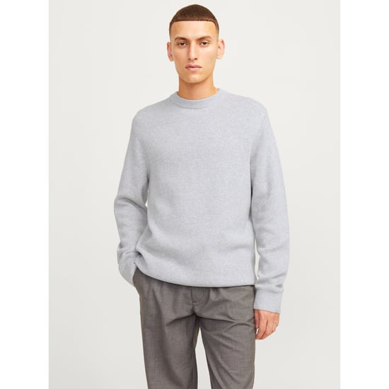 Jack & Jones Milano Stitch Bomull Herr Grå Sweatshirt - Image 1