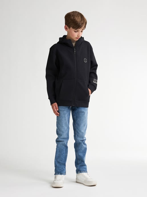 Petrol Industries - Jongens Hooded Zip Sweater Siskiyou - Zwart - Image 5