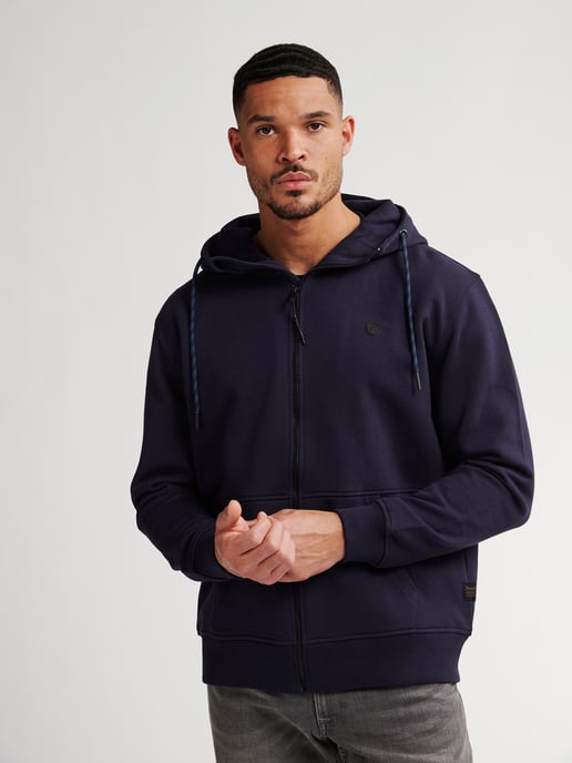 Petrol Industries - Heren Hoodie Met Rits Rockford - Blauw - Image 3