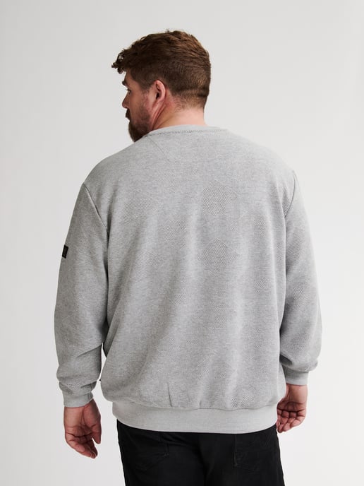 Petrol Industries - Heren Plus Size Casual Sweater Leadville - Grijs - Image 4