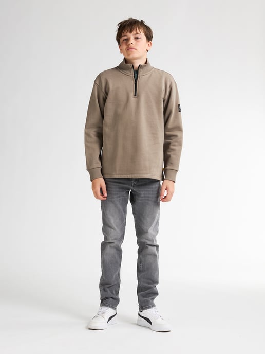 Petrol Industries - Jongens Half-Zip Sweater Skagit - Bruin - Image 5