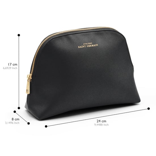 Thonon – Medium toiletry bag – Black - Image 5
