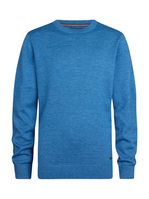 Petrol Industries - Jongens Gebreide Basic Trui Absaroka - Blauw - Image 1