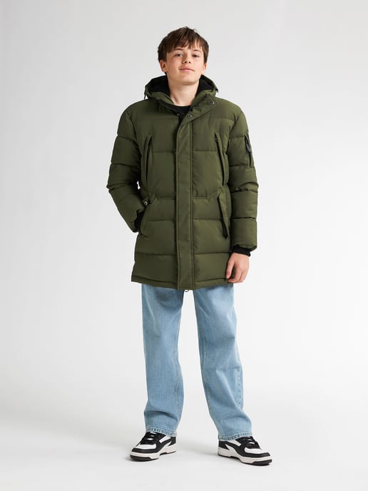 Petrol Industries - Jongens Parka Jas Flathead - Groen - Image 5