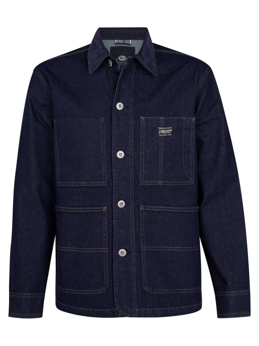 Petrol Industries - Heren Worker Denim Jas Baraboo - Blauw - Image 1
