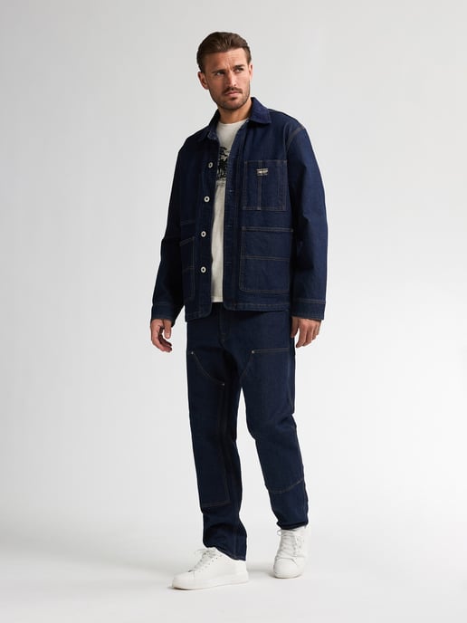 Petrol Industries - Heren Worker Denim Jas Baraboo - Blauw - Image 5