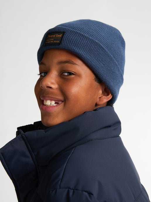 Petrol Industries - Jongens Gebreide Beanie Teton - Blauw - Image 4