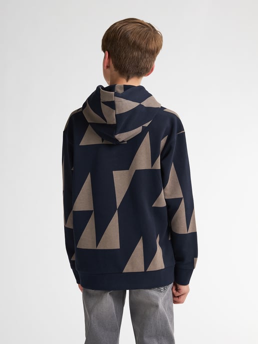 Petrol Industries - Jongens Geometrische Hoodie Lassen - Blauw - Image 4