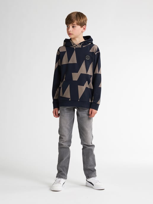 Petrol Industries - Jongens Geometrische Hoodie Lassen - Blauw - Image 5