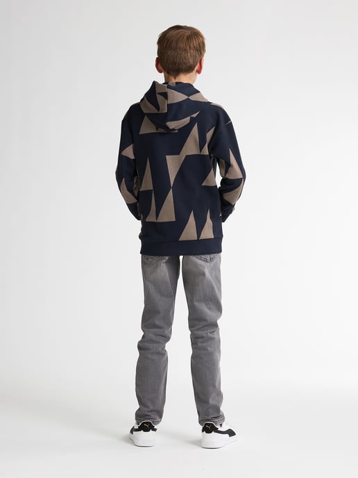Petrol Industries - Jongens Geometrische Hoodie Lassen - Blauw - Image 6