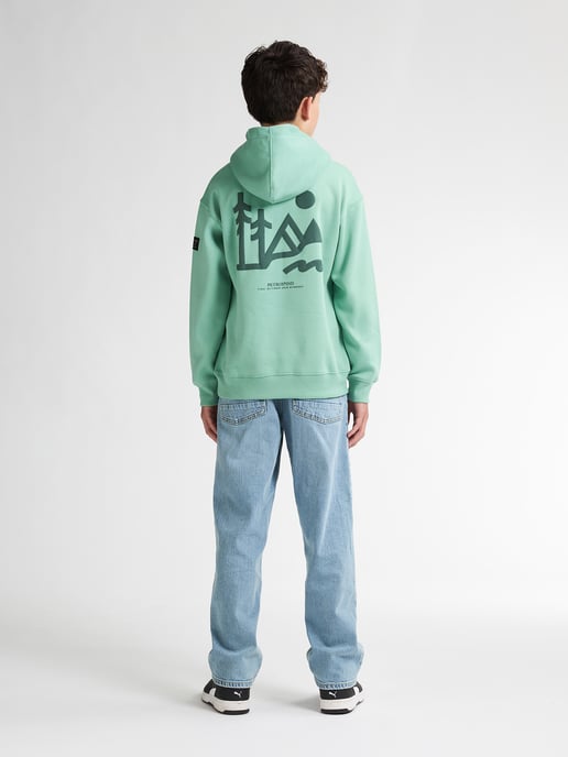 Petrol Industries - Jongens Grafische Hoodie Deschutes - Blauw - Image 6