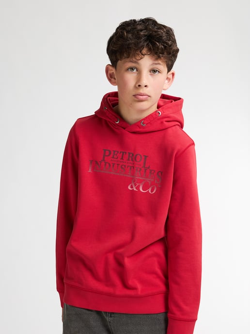 Petrol Industries - Jongens Artwork hoodie Wenatchee - Rood - Image 3