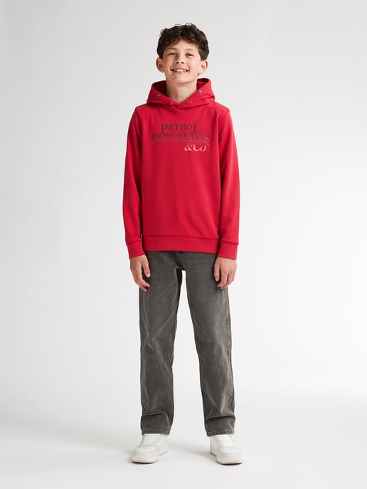 Petrol Industries - Jongens Artwork hoodie Wenatchee - Rood - Image 5