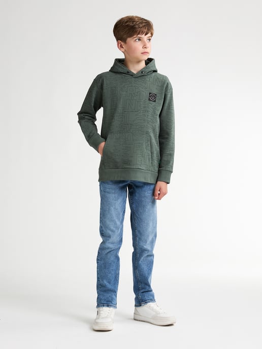Petrol Industries - Jongens All-over Print Hoodie Blue Ridge - Groen - Image 5