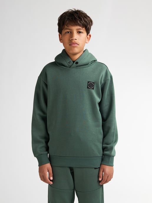 Petrol Industries - Jongens Logo Hoodie Ozark - Groen - Image 3