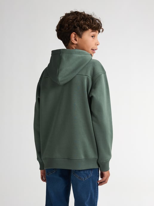 Petrol Industries - Jongens Hoodie Met Rits Redwood - Groen - Image 4