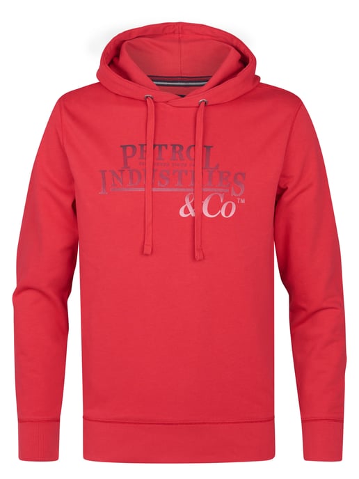 Petrol Industries - Heren Artwork Hoodie Superior - Rood - Image 1