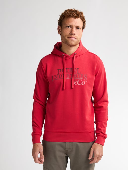 Petrol Industries - Heren Artwork Hoodie Superior - Rood - Image 3