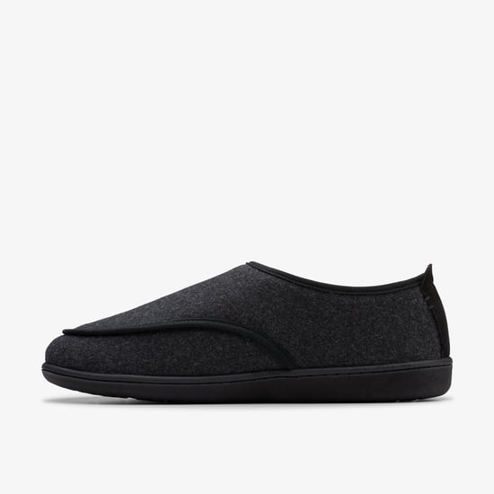 Haworth Strap Dark Grey Slippers - Image 2