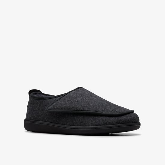 Haworth Strap Dark Grey Slippers - Image 4