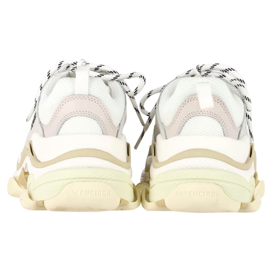 Balenciaga Triple S Sneakers i vitt polyester - Image 5