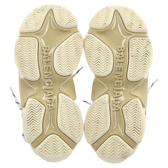 Balenciaga Triple S Sneakers i vitt polyester - Image 6