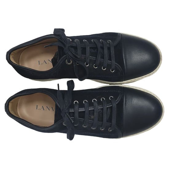 Lanvin Snörskor i Mörkblåmocka - Image 5