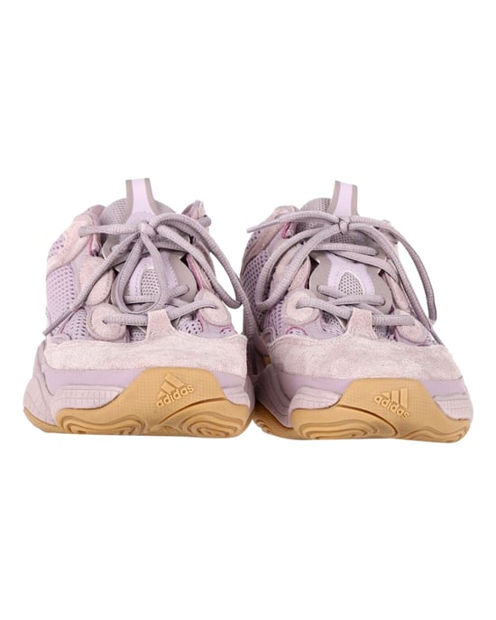 Adidas x Yeezy 500 Soft Vision sneakers in pastelpaars suède - Image 4