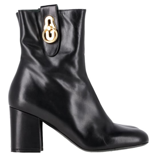 Mulberry Ankle Boots in Black Leather - Image 1