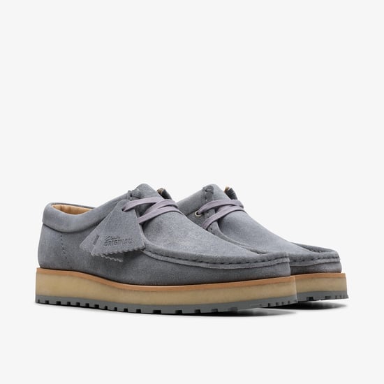 Walla Scout Lo Grey Suede Shoes - Image 4