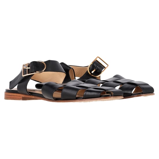 Gabriela Hearst – Zoey-sandaler i svart läder - Image 3