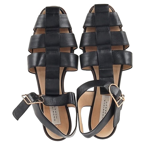 Gabriela Hearst – Zoey-sandaler i svart läder - Image 4