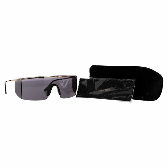 Tom Ford Pavlos Shield Zonnebril in Zwart Metaal - Image 6