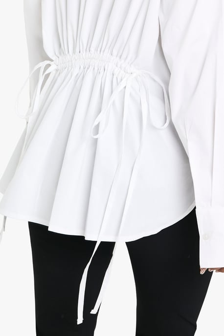 Cotton Oversized Pocket Detail Shirt - Image 4