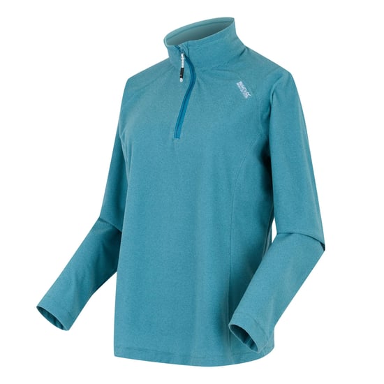 Regatta - Geweldige Outdoor Dames Montes Half Zip Fleece Top (Storm Blauw) - Image 3